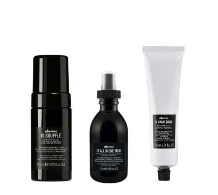 Zestaw Davines OI Soufflé 125 ml + OI Milk 135 ml + OI krem do rąk 75 ml