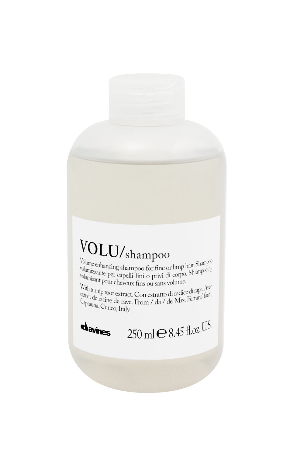 VOLU shampoo - szampon zwiększający objętość włosów